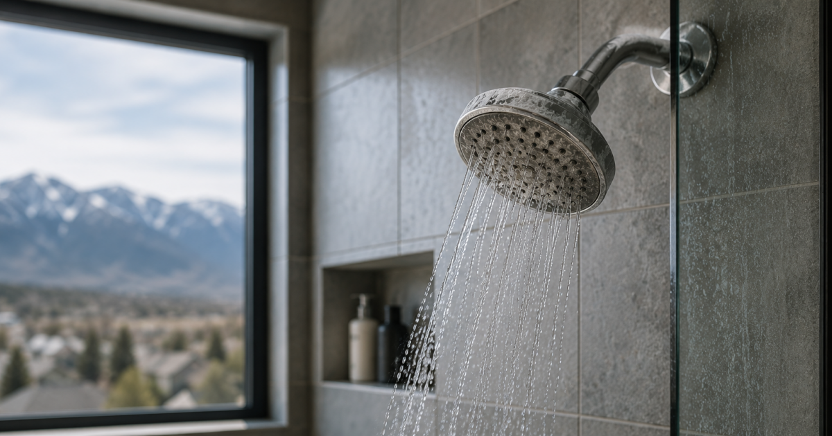 Hard Water & Low Pressure: Solving the Front Range Shower Struggle